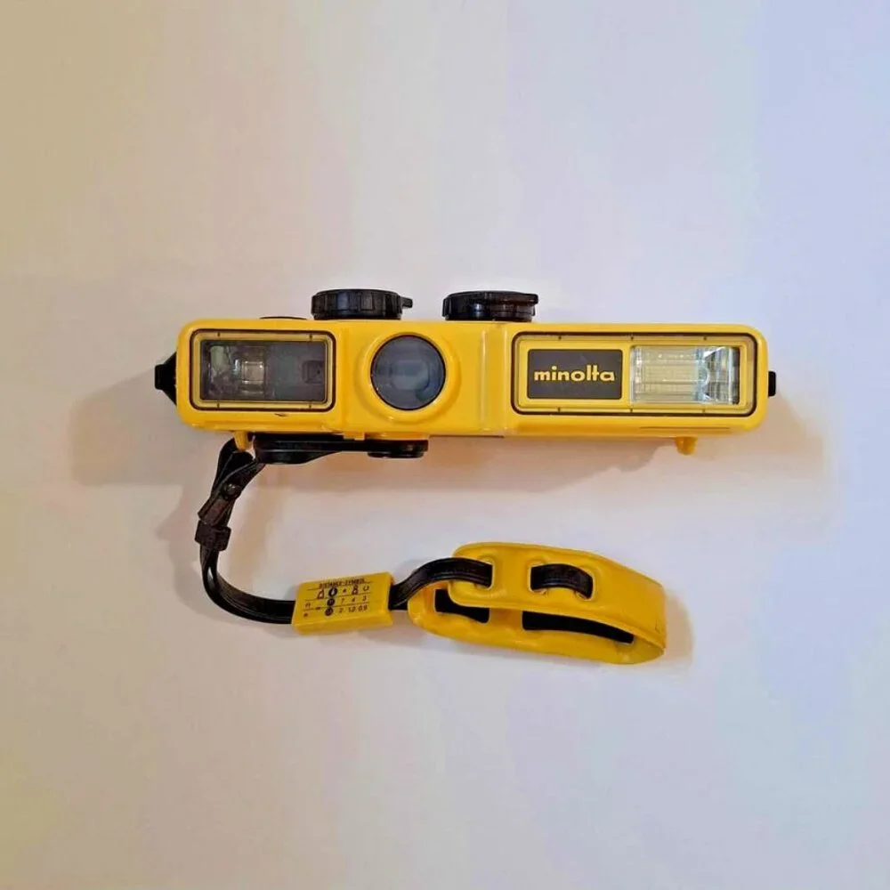 Minolta Weathermatic 110 A Underwater Film Camera Diving Camera